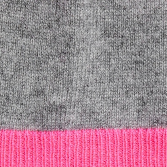CHINTI & PARKER Pompom Striped Wool & Cashmere Blend Beanie Hat - NEW main image 4